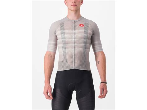 Castelli Climber S Sl Jersey Silver Gray Biker Boarder De