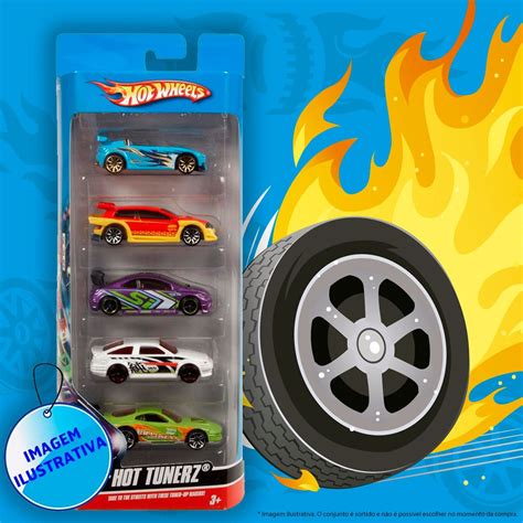 Conjunto Hot Wheels Mattel Pe As Ponto