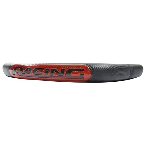 Funda Para Volante Mediana Con Reflejante De 38Cm Leyenda Racing Negro