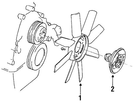 Mazda B Engine Cooling Fan Clutch Blade Fan Blade Fan Coolin