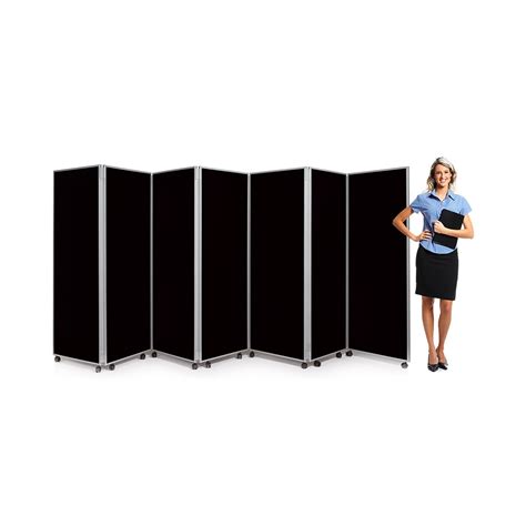 Mobile Folding Room Divider Concertina Screens On Wheels Uk