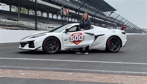 Pics The Th Anniversary Corvette Z Is The Official Pace Car