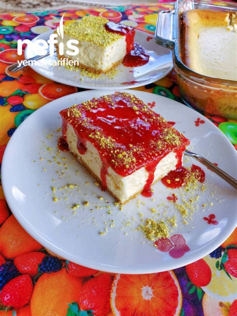 Borcamda Pratik Cheesecake Nefis Yemek Tarifleri