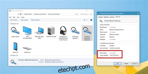 Encontre o Endereço MAC do seu Bluetooth no Windows 10