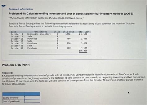 Solved 4 Different Questions Required Information Problem