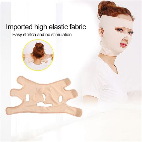 Walfront Facial Slimming Mask Slimming Bandages Facial Double Chin Care