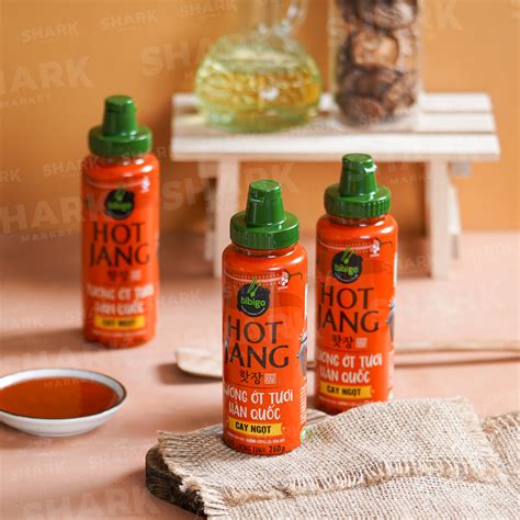 Tương ớt tươi Hàn Quốc Hot Jang Bibigo vị cay ngọt G SHARK MARKET
