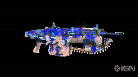 Gears Of War 3 Weapon Skins Oil Slick Youtube