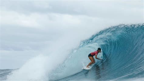 Damen Heats Surfen Olympische Spiele Paris