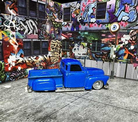 Lowrider Truck Custom Wheel Swap Hot Wheels La Troca Chevy Pickup Baby