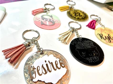 Acrylic Keychains Different Ways Creative Fabrica