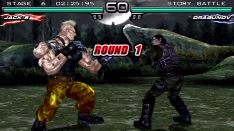 Tekken Dark Resurrection PSP Story Battle As Jack 5 YouTube