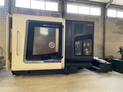 CENTRE DUSINAGE 5 AXES DMG MORI DMU 80 P DuoBLOCK Scemama