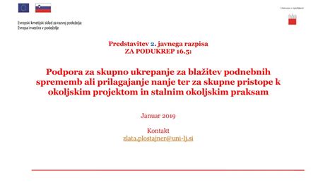 Predstavitev Javnega Razpisa Ppt Prenesi