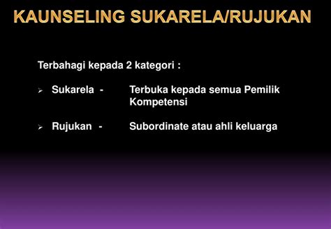 Psikologi And Kaunseling Ppt Download