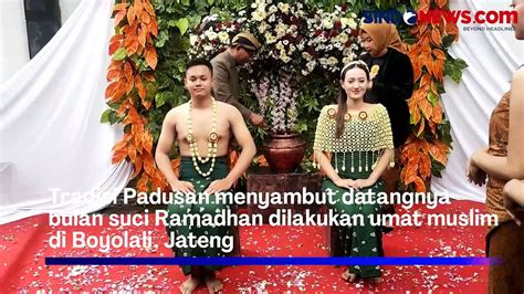 Pemerintah Kabupaten Boyolali Gelar Tradisi Padusan Jelang Puasa