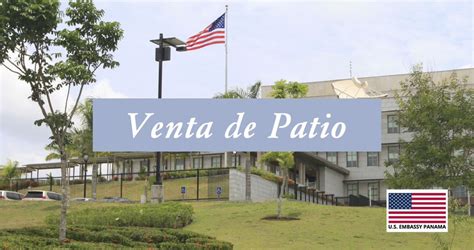 Ma Ana Venta De Patio En La Embajada De Estados Unidos