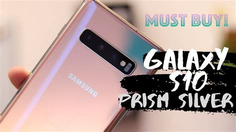 Samsung Galaxy S Prism Silver Hands On Youtube