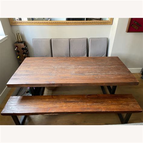 Pottery Barn Griffin Reclaimed Wood Dining Table Aptdeco