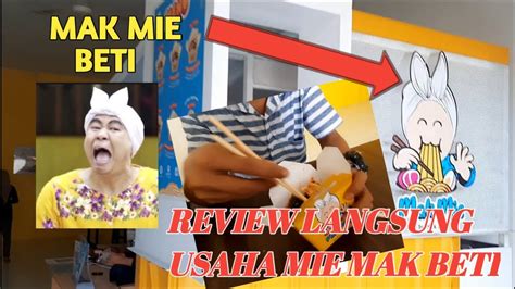 MAK BETI BUKA USAHA FRANCHISE MIE MAK BETI Arifmuhammadd YouTube