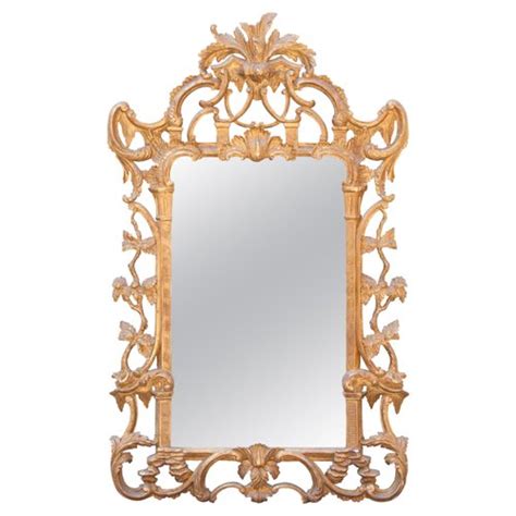 Miroir Rectangulaire N Oclassique En Bois Sculpt La Main S En