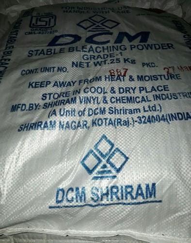 DCM Shriram Bleaching Powder Packaging Size 25 Kg At Rs 8 50 Kg In Nagpur