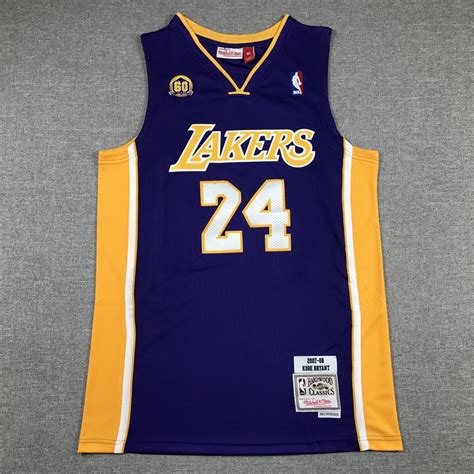 Camiseta Kobe Bryant Los Angeles Lakers Th Nba Anniversary