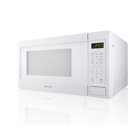 Kenmore 71312 13 Cu Ft Countertop Microwave Oven White