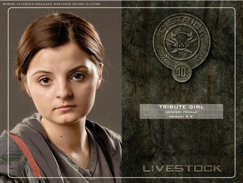 Bild District 10 Tribute Girl 1 Die Tribute Von Panem Wiki