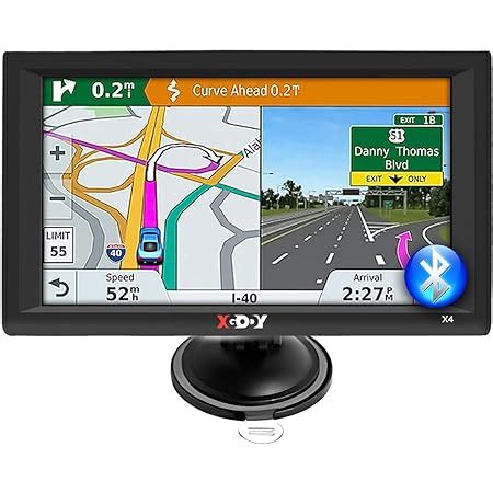 Xgody Bluetooth Sat Nav Inch Gps Navigation For Cars Trucks Hgv