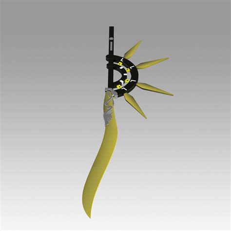 Arknights Thorns Cosplay Weapon Prop Replica 3d Model 3d Printable