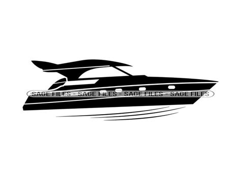 Speed Boat Svg Speed Boat Svg Yacht Svg Motor Boat Svg Speed Boat