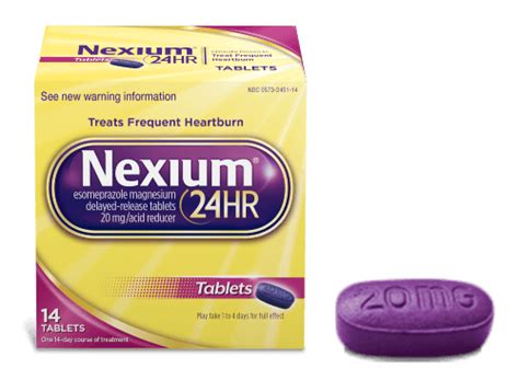 Over The Counter Frequent Heartburn Relief Nexium 24hr