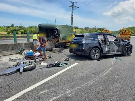 國道3號車禍事故！bmw駕駛疑恍神衝撞緩撞車 釀2工人受傷送醫 社會 Nownews今日新聞