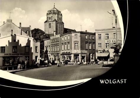 Ansichtskarte Postkarte Wolgast In Mecklenburg Vorpommern Platz Der