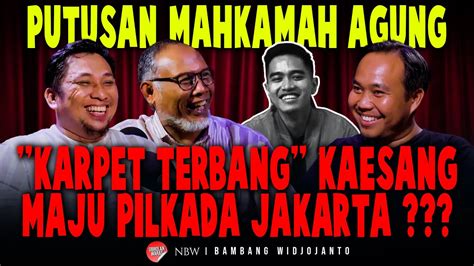 Putusan Mahkamah Agung Karpet Terbang Kaesang Maju Pilkada Dki