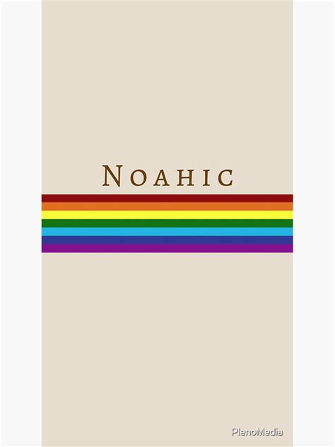 "Noahic Rainbow Covenant" Sticker for Sale by PlenoMedia | Redbubble