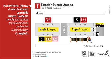 Transmilenio Novedades En Estaci N Puente Aranda Al De Abril