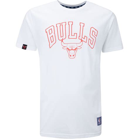 Camiseta Chicago Bulls Masculina Nba Manga Curta Nb Em Promo O