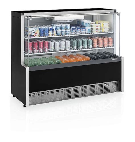 Vitrine Refrigerada Gelopar Ar For Ado Cm Preto Gpfa R Sib Ria