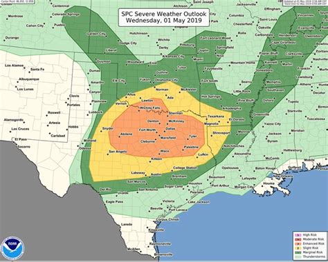 Enhanced Severe Weather Risk Enhanced 3 5 Risk For Large Hail Damaging Wind Gusts