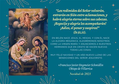 Saludo De Navidad De Parte De Mons Francisco Javier Diocesis De