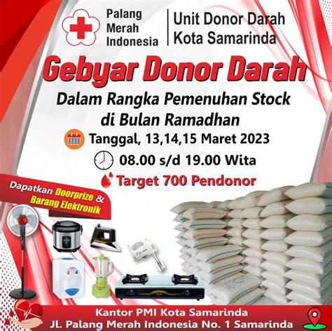 Donor Darah PMI Kota Samarinda AtmaGo