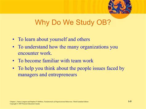 Chapter 1 What Is Organizational Behaviour PPT