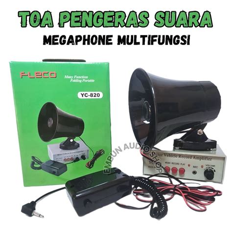 Jual Toa Fleco Yc Toa Pengeras Suara Multifungsi Toa Amplifier