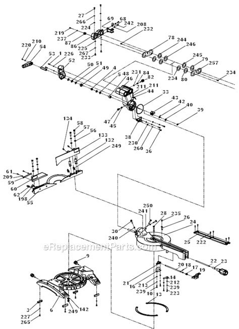 Makita Miter Saw Parts Diagram