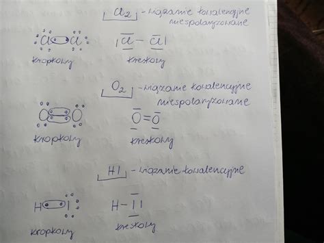 Napisz Wzory Elektronowe Kreskowe Oraz Wzory Elektronowe Kropkowe