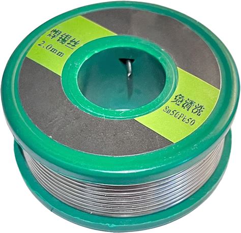 RANIT 2 0mm Dia Sn50Pb50 No Clean 50 50 Tin Lead Rosin Core Solder Wire