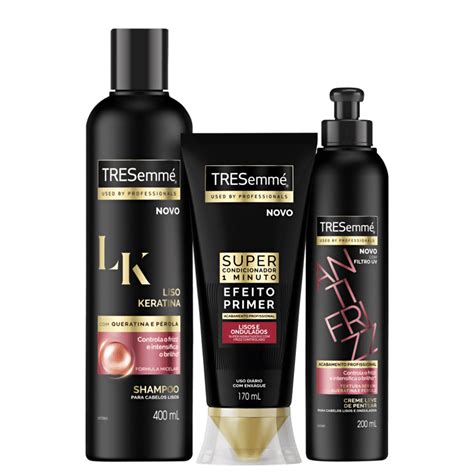 Kit TRESemmé Liso Keratina Antifrizz Loja All Things Hair