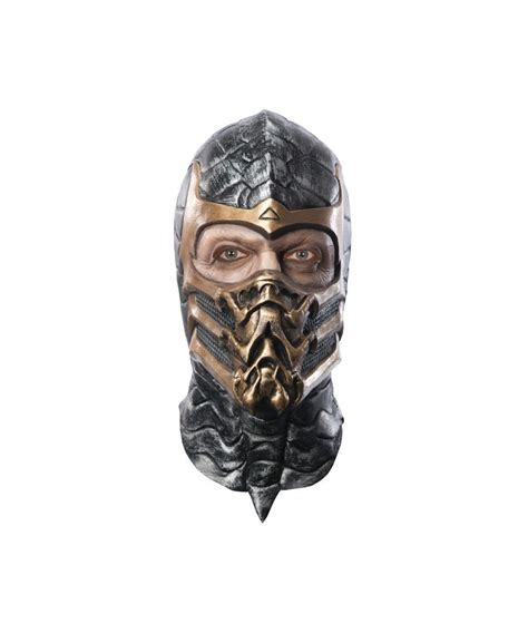 Adult Mortal Kombat Scorpion Mask Costume Mask